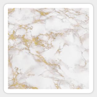 Golden Marble Effect Pattern Sticker